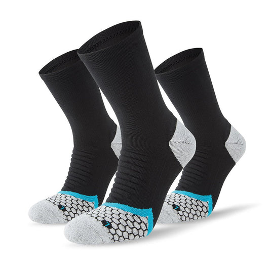 Cushioning Running Socks - High (3 Pair Pack)